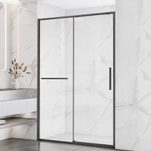 Vincea Slim Soft VDS-1SS120CLGM Прозрачное стекло/Вороненая сталь 120 Душевая дверь 0,6x120x200 см, Италия - фото 1 - фото 1