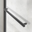 Vincea Slim Soft VSR-1SS9012CLGM Прозрачное стекло/Профиль Вороненая сталь 90х120 Душевой уголок 90x120x200 см, Италия - фото 3