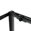 Vincea Slim Soft VSR-1SS8010CLB Прозрачное стекло/Профиль Черный 80х100 Душевой уголок 80x100x200 см, Италия - фото 4