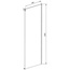 Vincea Slim Soft VSG-7UL900CLGM Вороненая сталь/Прозрачное стекло 90х200 Боковая панель 0,6x90x200 см, Италия - фото 3