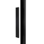 Vincea Slim Soft VDS-1SS110CLB Прозрачное стекло/Черный 110 Душевая дверь 0,6x110x200 см, Италия - фото 3 Vincea Slim Soft VDS-1SS110CLB Прозрачное стекло/Черный 110 Душевая дверь 0,6x110x200 см, Италия - фото 3