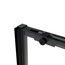 Vincea Slim Soft VDS-1SS110CLB Прозрачное стекло/Черный 110 Душевая дверь 0,6x110x200 см, Италия - фото 4 Vincea Slim Soft VDS-1SS110CLB Прозрачное стекло/Черный 110 Душевая дверь 0,6x110x200 см, Италия - фото 4