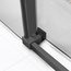 Vincea Slim Soft VDS-1SS130CLGM Прозрачное стекло/Вороненая сталь 130 Душевая дверь 0,6x130x200 см, Италия - фото 3