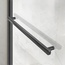 Vincea Slim Soft VSR-1SS1012CLGM Стекло прозрачное/Вороненая сталь 120х100 Душевой уголок 120x100x200 см, Италия - фото 3