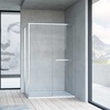 Vincea Slim Soft VSR-1SS9011CL Стекло прозрачное/Хром 110х90