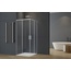 Vincea Soft 2 VSS-3SO2900CL Профиль Хром / Прозрачное стекло 90х90 Душевой уголок 90x90x200 см, Италия - фото 2
