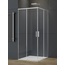 Vincea Soft 2 VSS-3SO2900CL Профиль Хром / Прозрачное стекло 90х90 Душевой уголок 90x90x200 см, Италия - фото 3