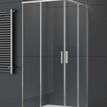 Vincea Soft 2 VSS-3SO2900CL Профиль Хром / Прозрачное стекло 90х90 Душевой уголок 90x90x200 см, Италия - фото 1 - фото 3