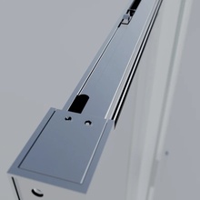 Vincea Soft 2 VSS-3SO2900CL Профиль Хром / Прозрачное стекло 90х90 Душевой уголок 90x90x200 см, Италия - фото 1 - фото 4