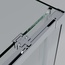 Vincea Soft 2 VSR-3SO29014CL Профиль Хром / Прозрачное стекло 140х90 Душевой уголок 90x140x200 см, Италия - фото 4