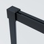 Vincea Soft 2 VDS-3SO2140CLB Прозрачное стекло/Матовый черный 140 Душевая дверь 0,6x140x200 см, Италия - фото 3