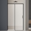 Vincea Soft 2 VDS-3SO2140CLB Прозрачное стекло/Матовый черный 140 Душевая дверь 0,6x140x200 см, Италия - фото 1