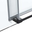 Vincea Сomo Soft VDS-1CS120CLB Прозрачное стекло/Черный 120 Душевая дверь 0,8x120x195 см, Италия - фото 3