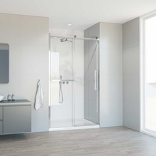Vincea Сomo Soft VDS-1CS120CL Прозрачное стекло/Хром 120 Душевая дверь 0,8x120x195 см, Италия - фото 1 - фото 1