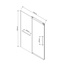 Vincea Сomo Soft VDS-1CS140CL Прозрачное стекло/Хром 140 Душевая дверь 0,8x140x195 см, Италия - фото 5