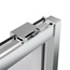 Vincea Stella VDS-1ST150CLGM Прозрачное стекло/Вороненая сталь 150 Душевая дверь 0,8x150x200 см, Италия - фото 4