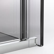 Vincea Stella VSR-1ST9016CL Стекло прозрачное/Профиль Хром 90х160 Душевой уголок 90x160x200 см, Италия - фото 1 - фото 4