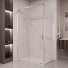 Vincea Stella VSR-1ST9016CL Стекло прозрачное/Профиль Хром 90х160 Душевой уголок 90x160x200 см, Италия - фото 1 - фото 1