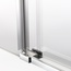 Vincea Stella VSR-1ST9015CLGM Стекло прозрачное/Вороненая сталь 90х150 Душевой уголок 90x150x200 см, Италия - фото 7