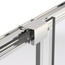 Vincea Stella VDS-1ST140CLGM Прозрачное стекло/Вороненая сталь 140 Душевая дверь 0,8x140x200 см, Италия - фото 4