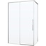 Vincea Ultima VSR-7UL9010CL Профиль Хром / Прозрачное стекло 100х90 Душевой уголок 90x100x200 см, Италия - фото 1
