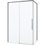 Vincea Ultima VSR-7UL9012CLGM Профиль Воронёная сталь / Прозрачное стекло 120х90 Душевой уголок 90x120x200 см, Италия - фото 1