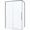 Vincea Ultima VSR-7UL9012CLGM Профиль Воронёная сталь / Прозрачное стекло 120х90