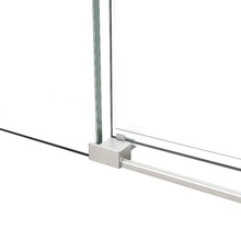 Vincea Ultima VDS-7UL120CLG Прозрачное стекло/Брашированное золото 120 Душевая дверь 0,8x120x200 см, Италия - фото 1 - фото 4