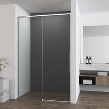 Vincea Ultima VDS-7UL100CL Прозрачное стекло/Хром 100 Душевая дверь 0,8x100x200 см, Италия - фото 1 - фото 2