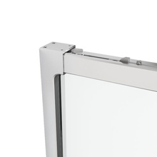 Vincea Ultima VDS-7UL100CL Прозрачное стекло/Хром 100 Душевая дверь 0,8x100x200 см, Италия - фото 1 - фото 3