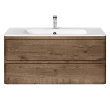 Vincea Vico VMC-2V100VO Винтажный дуб 100 Тумба для раковины 46,6x100x50 см, Италия - фото 1 - фото 3