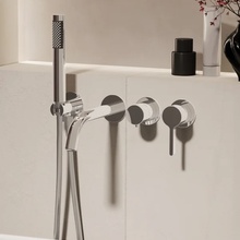 Vincea Villa VTFW-1VL1CH Встраиваемый для душа и ванны Хром глянцевый Смеситель для ванны, Италия - фото 1 - фото 3