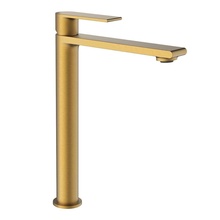 Vincea Vogue VBF-1V2BG Для раковины Брашированное золото Смеситель 21,7x5x28,2 см, для раковины, Италия - фото 1 - фото 1