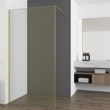Vincea Walk-In VSW-7HS100GWG Стекло с золотыми нитями/Брашированное золото 100 Душевая перегородка 0,8x100x200 см, Италия - фото 1 Vincea Walk-In VSW-7HS100GWG Стекло с золотыми нитями/Брашированное золото 100 Душевая перегородка 0,8x100x200 см, Италия - фото 1 - фото 1