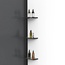 Vincea Walk-In VSW-1HWS900GFB Тонированное стекло/Матовый черный 90 Душевая перегородка 0,8x90x200 см, Италия - фото 2