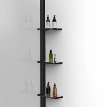 Vincea Walk-In VSW-1HWS900CLB Прозрачное стекло/Матовый черный 90 Душевая перегородка 0,8x90x200 см, Италия - фото 1 - фото 2