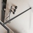 Vincea Walk-In VSW-1HP900FLGM Рифленое стекло/Вороненая сталь 90 Душевая перегородка 0,8x90x200 см, Италия - фото 3 Vincea Walk-In VSW-1HP900FLGM Рифленое стекло/Вороненая сталь 90 Душевая перегородка 0,8x90x200 см, Италия - фото 3