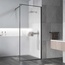 Vincea Walk-In VSW-1HP900FLGM Рифленое стекло/Вороненая сталь 90 Душевая перегородка 0,8x90x200 см, Италия - фото 2 Vincea Walk-In VSW-1HP900FLGM Рифленое стекло/Вороненая сталь 90 Душевая перегородка 0,8x90x200 см, Италия - фото 2
