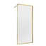 Vincea Walk-In VSW-1HP900FLBG Рифленое стекло/Брашированное золото 90 Душевая перегородка 0,8x90x200 см, Италия - фото 1