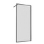 Vincea Walk-In VSW-1HP900FLB Рифленое стекло/Матовый черный 90 Душевая перегородка 0,8x90x200 см, Италия - фото 1 Vincea Walk-In VSW-1HP900FLB Рифленое стекло/Матовый черный 90 Душевая перегородка 0,8x90x200 см, Италия - фото 1