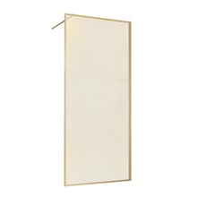 Vincea Walk-In VSW-1HP100GWBG Стекло с золотыми нитями/Брашированное золото 100 Душевая перегородка 0,8x100x200 см, Италия - фото 1 Vincea Walk-In VSW-1HP100GWBG Стекло с золотыми нитями/Брашированное золото 100 Душевая перегородка 0,8x100x200 см, Италия - фото 1 - фото 1