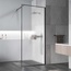 Vincea Walk-In VSW-1HP100FLGM Рифленое стекло/Вороненая сталь 100 Душевая перегородка 0,8x100x200 см, Италия - фото 1