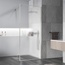 Vincea Walk-In VSW-1HP120FLBN Рифленое стекло/Брашированный никель 120 Душевая перегородка 0,8x120x200 см, Италия - фото 1