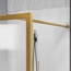 Vincea Walk-In VSW-1HP700FLBG Рифленое стекло/Брашированное золото 70 Душевая перегородка 0,8x70x200 см, Италия - фото 2