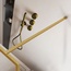 Vincea Walk-In VSW-1HP700FLBG Рифленое стекло/Брашированное золото 70 Душевая перегородка 0,8x70x200 см, Италия - фото 3