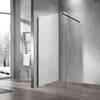 Vincea Walk-In VSW-1H100CLB Прозрачное стекло/Матовый черный 100