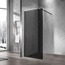 Vincea Walk-In VSW-1H800CGB Тонированное стекло/Матовый черный 80 Душевая перегородка 0,8x80x200 см, Италия - фото 1
