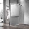 Vincea Walk-In VSW-1H900MRB Зеркальное стекло/Матовый черный 90
