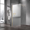 Vincea Walk-In VSW-1H900MRG Зеркальное стекло/Брашированное золото 90