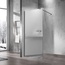 Vincea Walk-In VSW-1HR100CLB Прозрачное стекло/Матовый черный 100 Душевая перегородка 0,8x100x200 см, Италия - фото 1